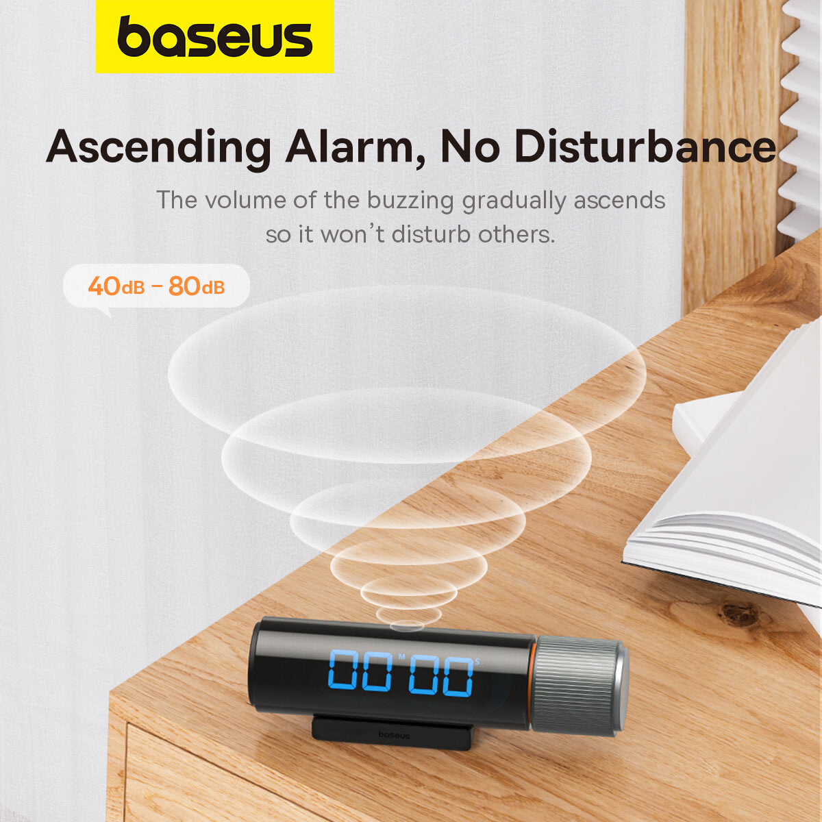 Timer Temporizator Baseus Heyo, Sort L60448003111-00