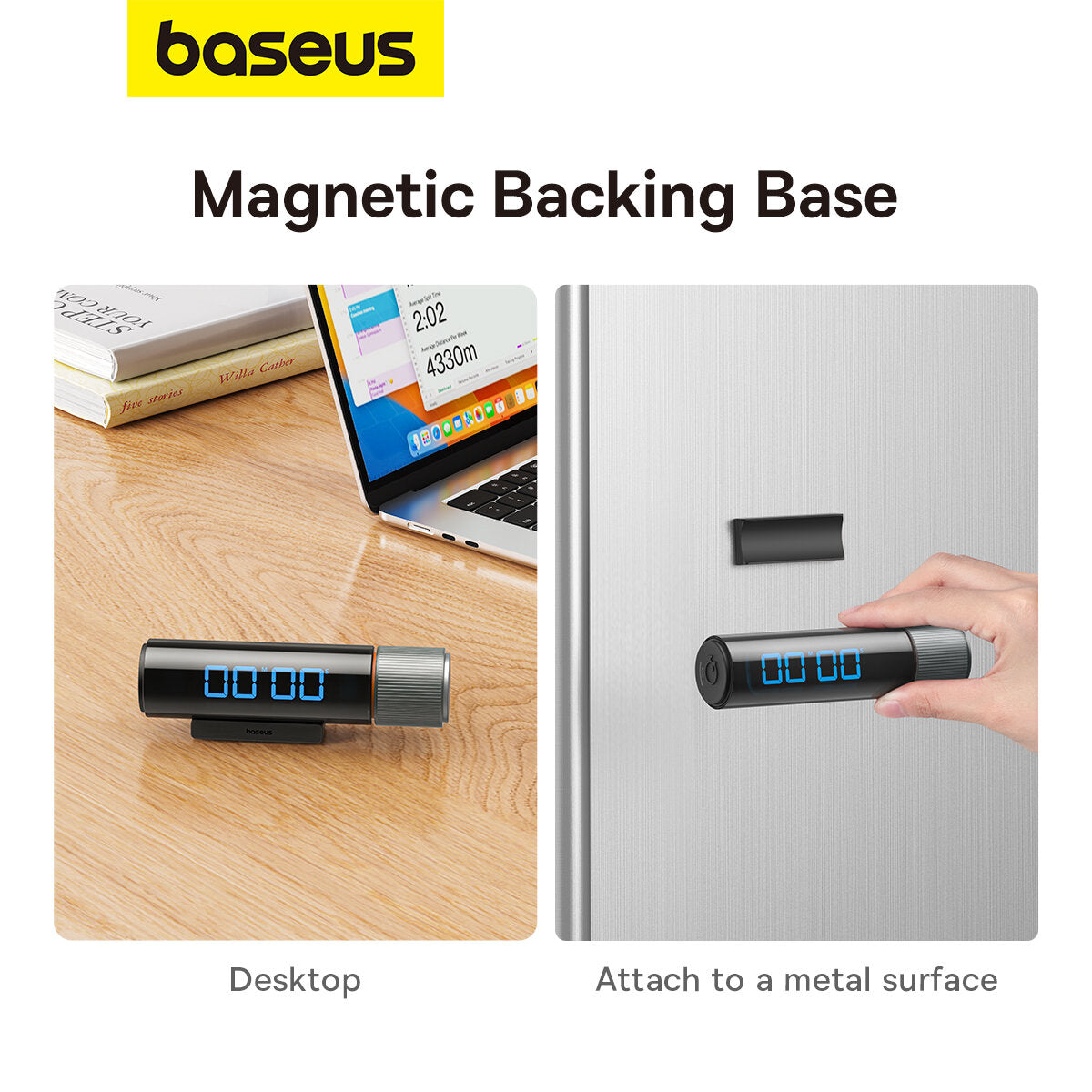 Timer Temporizator Baseus Heyo, Sort L60448003111-00
