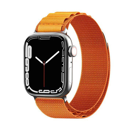 Techsuit W037 Men's Strap for Apple Watch 42mm / 41mm / 40mm / 38mm Series, Orange