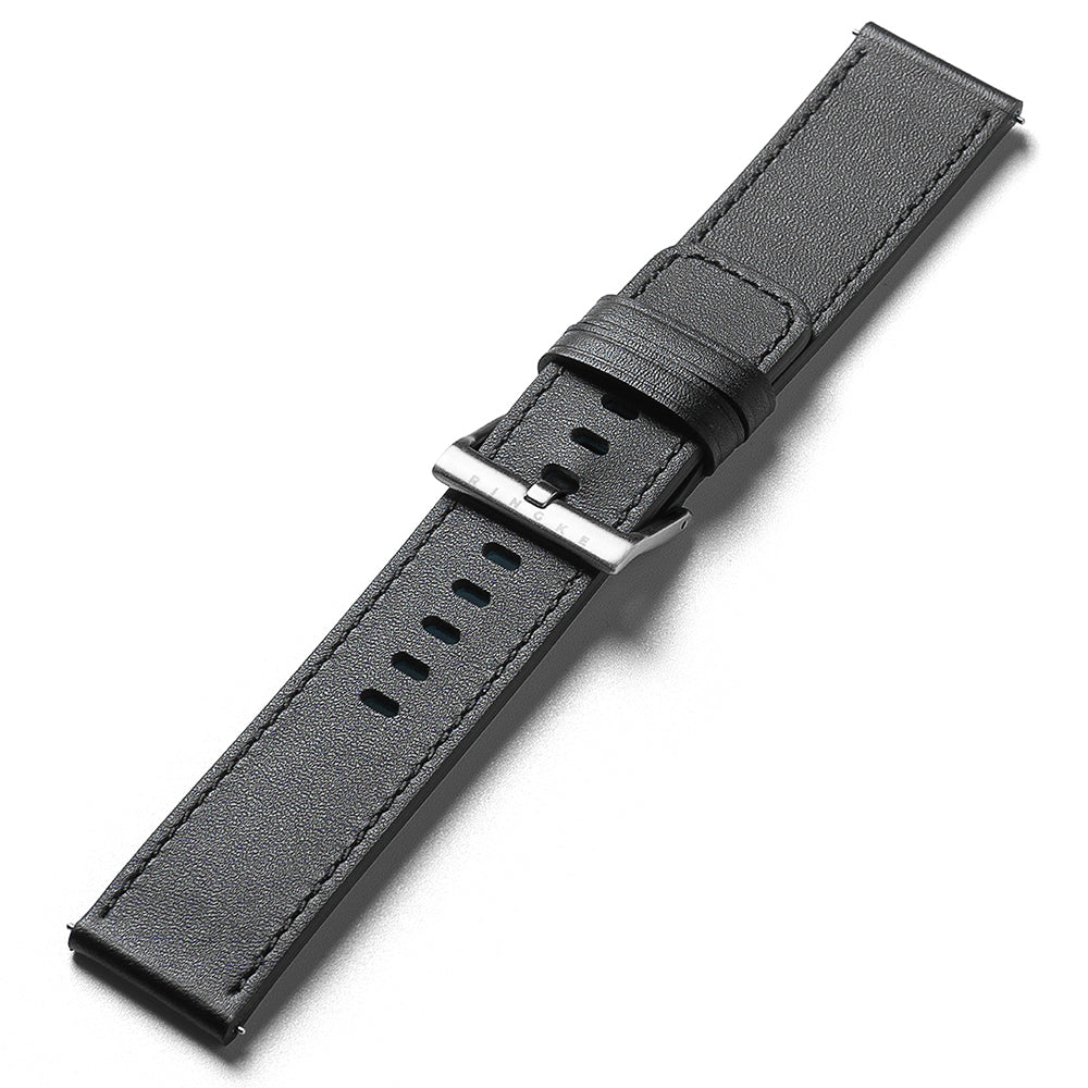 Ringke One Basic Bold rem til Fossil Watch / Mobvoi Watch / Suunto Watch Series, 24mm, Sort