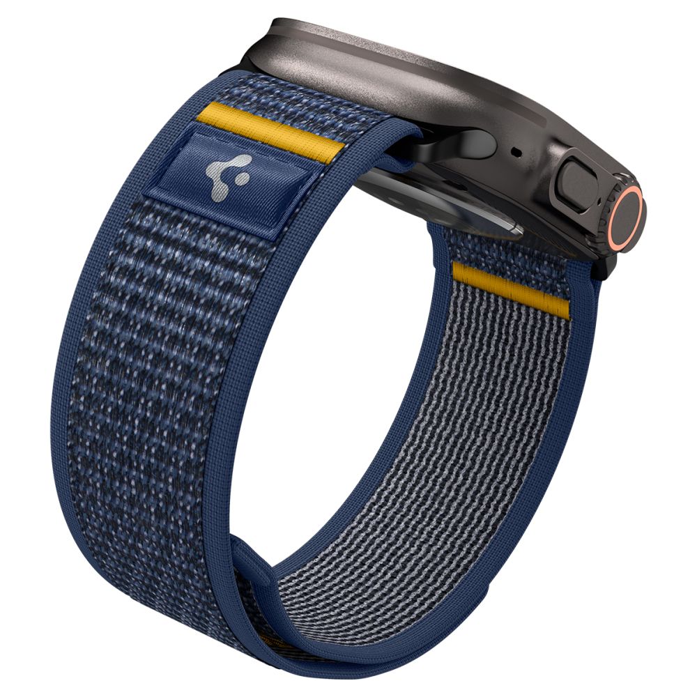 Spigen Athlex Air rem til Apple Watch 49mm / 46mm / 45mm / 44mm serien, Marineblå AMP09036