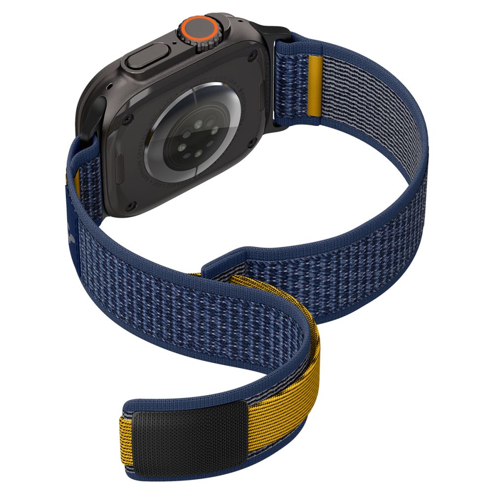Spigen Athlex Air rem til Apple Watch 49mm / 46mm / 45mm / 44mm serien, Marineblå AMP09036