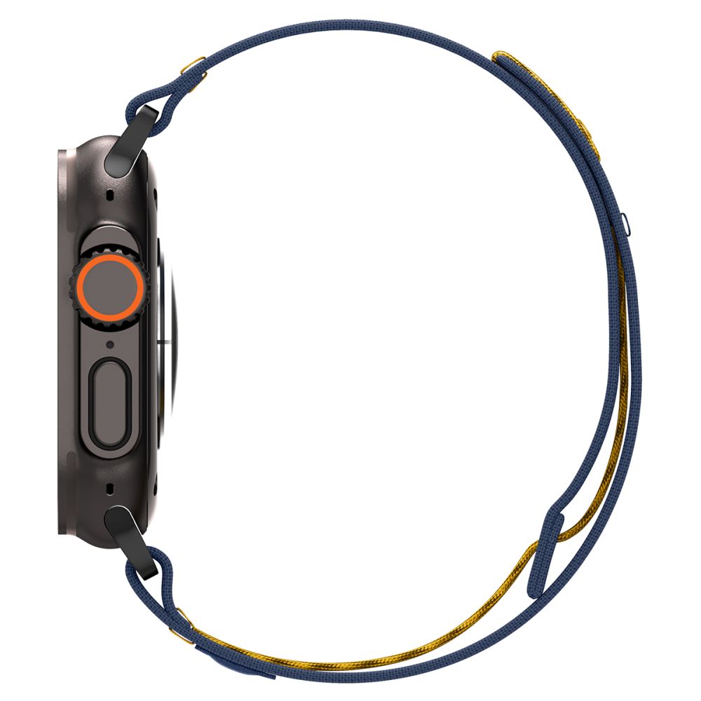 Spigen Athlex Air rem til Apple Watch 49mm / 46mm / 45mm / 44mm serien, Marineblå AMP09036