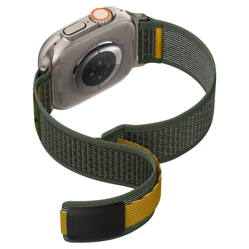 Spigen Athlex Air rem til Apple Watch 49mm / 46mm / 45mm / 44mm serien, Grøn AMP09035