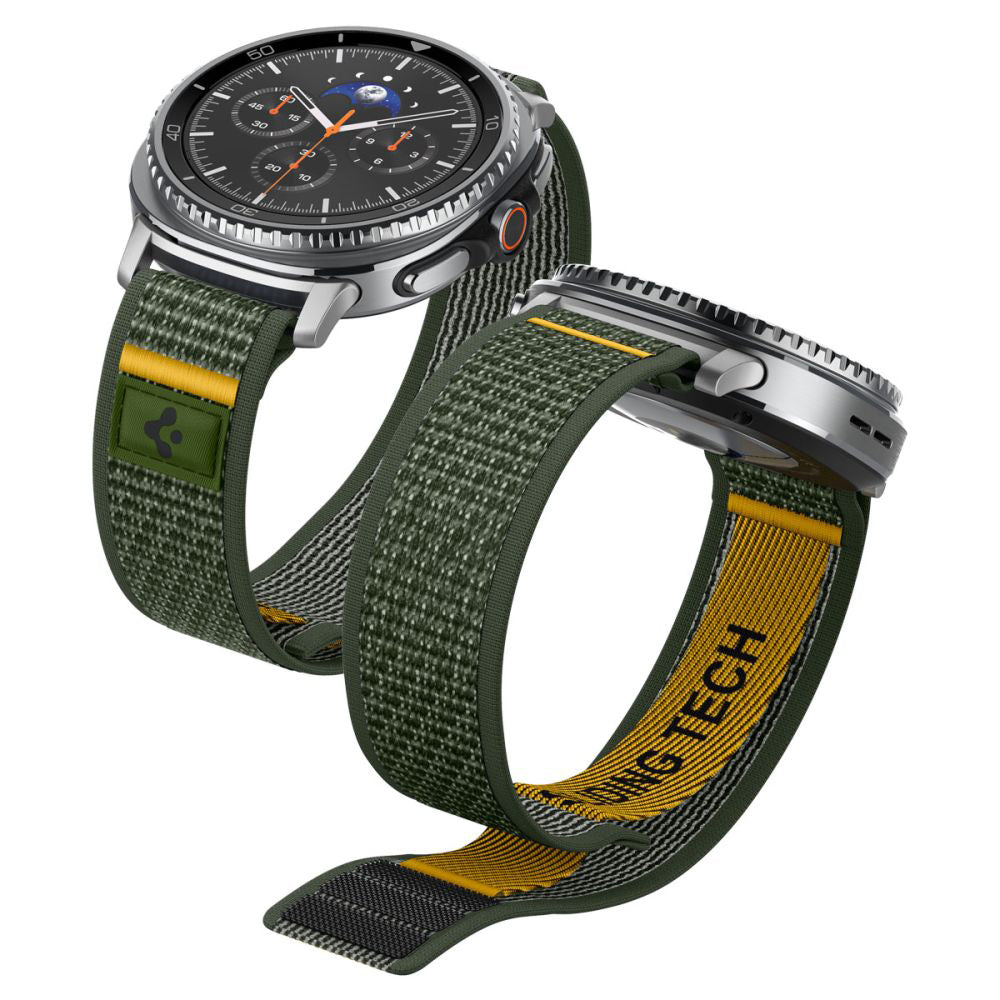 Spigen Athlex Air rem til Samsung Galaxy Watch8 / Watch8 Classic Series, Grøn AMP10113