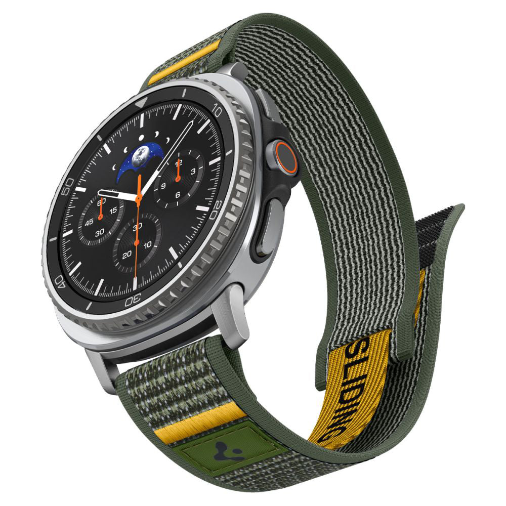 Spigen Athlex Air rem til Samsung Galaxy Watch8 / Watch8 Classic Series, Grøn AMP10113