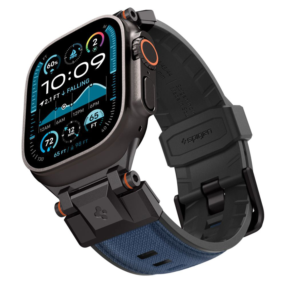 Spigen DuraPro Armor rem til Apple Watch 49mm / 46mm / 45mm / 44mm / 42mm serien, Marineblå AMP09103