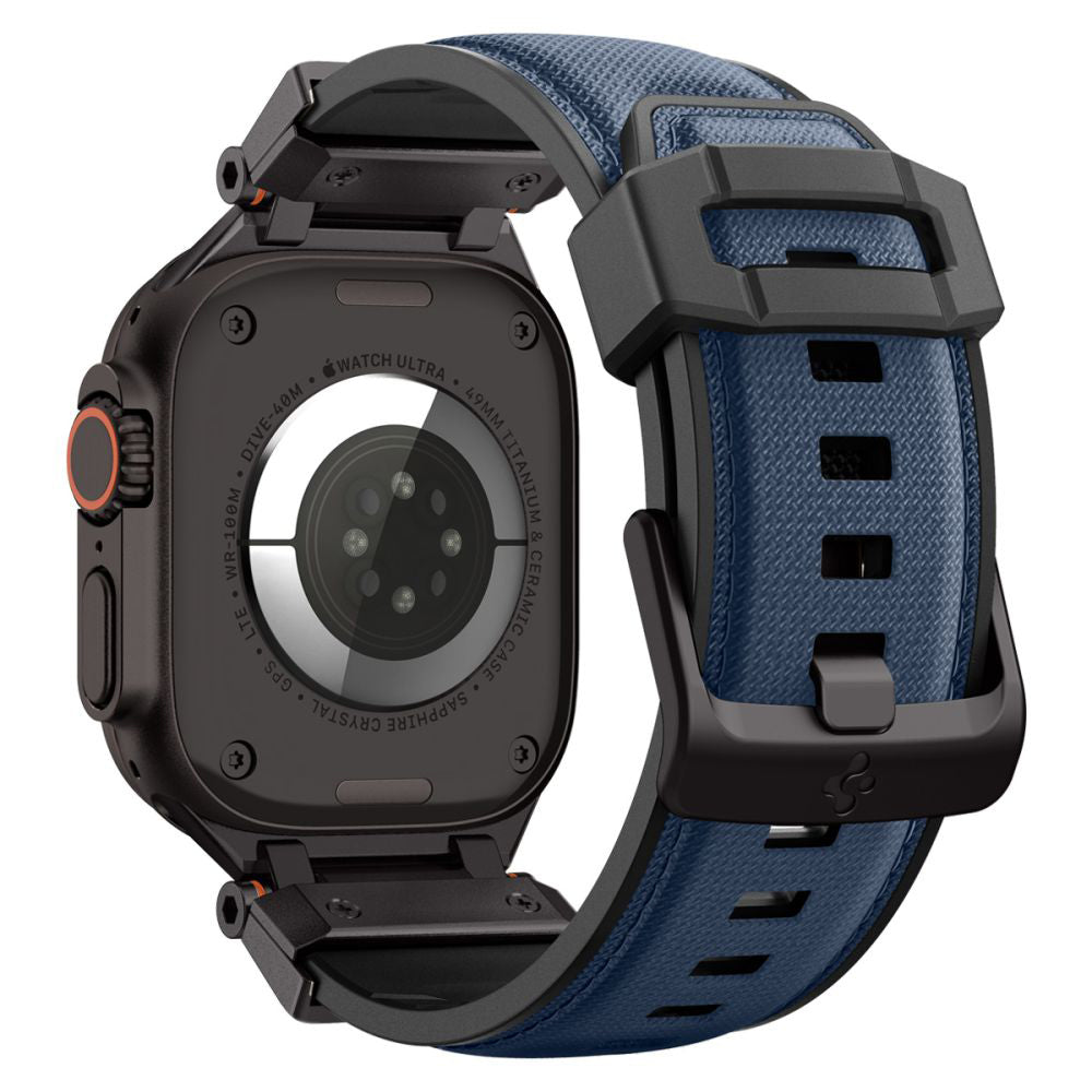 Spigen DuraPro Armor rem til Apple Watch 49mm / 46mm / 45mm / 44mm / 42mm serien, Marineblå AMP09103