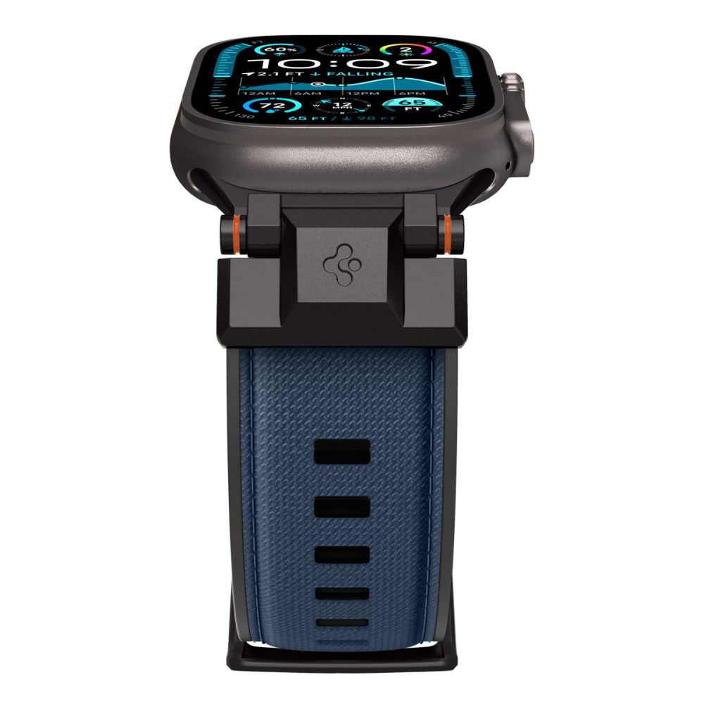 Spigen DuraPro Armor rem til Apple Watch 49mm / 46mm / 45mm / 44mm / 42mm serien, Marineblå AMP09103