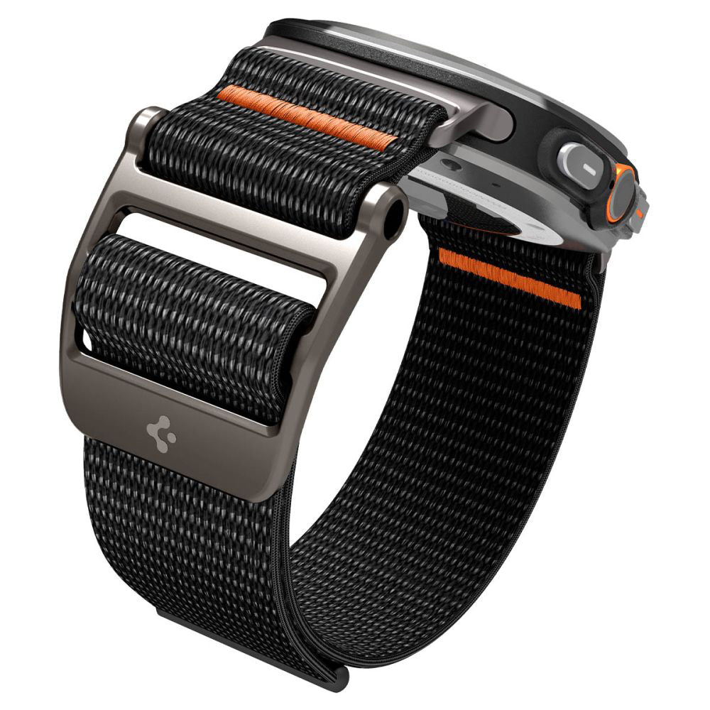 Spigen DuraPro Flex rem til Samsung Galaxy Watch Ultra, Sort AMP08773
