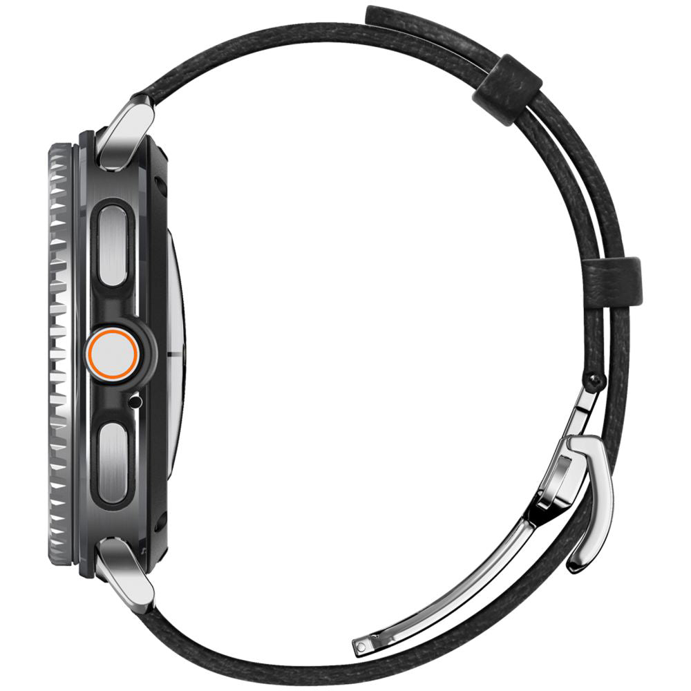 Spigen Enzo rem til Samsung Galaxy Watch9 / Watch8 / Watch8 Classic-serien, sort AMP10119