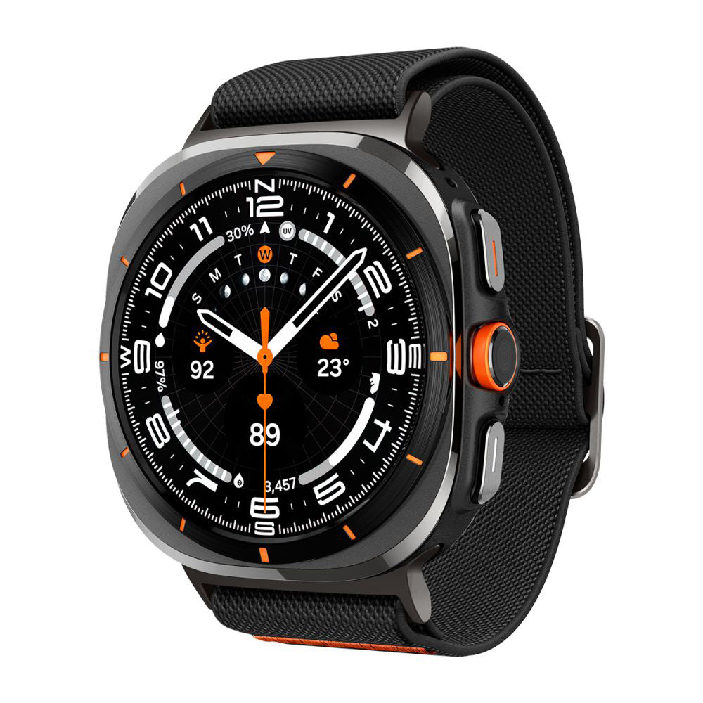 Spigen Fit Lite rem til Samsung Galaxy Watch Ultra, Sort AMP08772