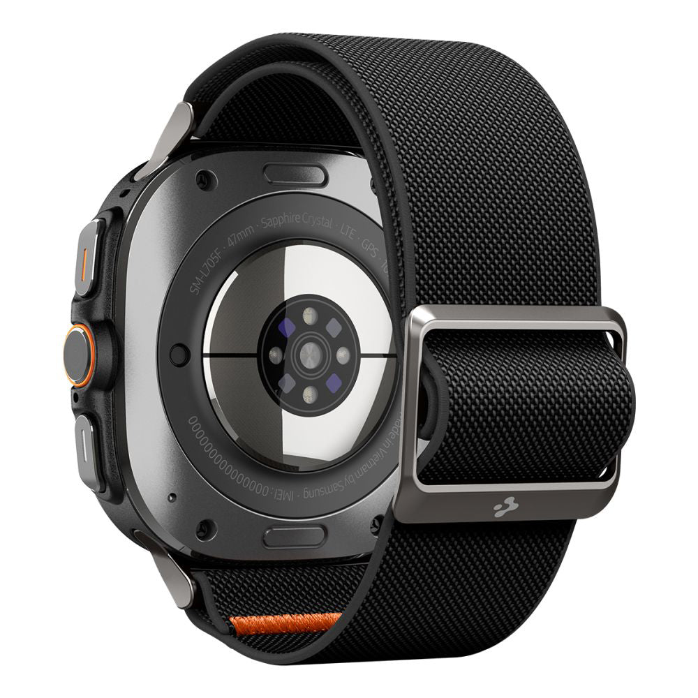 Spigen Fit Lite rem til Samsung Galaxy Watch Ultra, Sort AMP08772