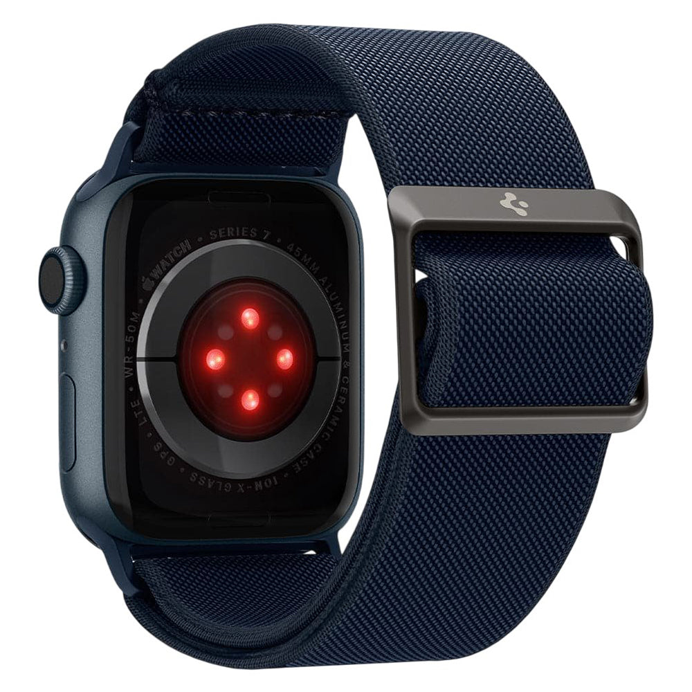 Spigen Lite Fit-rem til Apple Watch 49 mm / 46 mm / 45 mm / 44 mm-serien, marineblå AMP02287