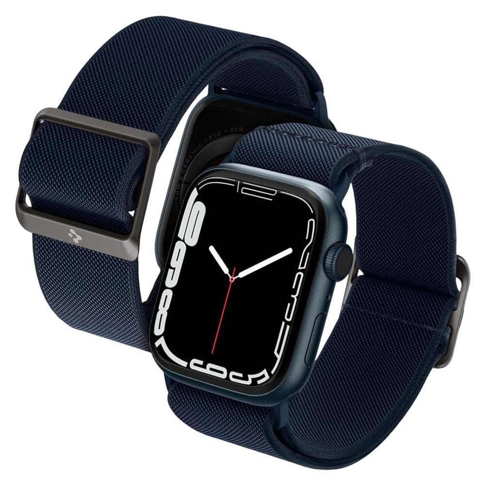 Spigen Lite Fit-rem til Apple Watch 49 mm / 46 mm / 45 mm / 44 mm-serien, marineblå AMP02287