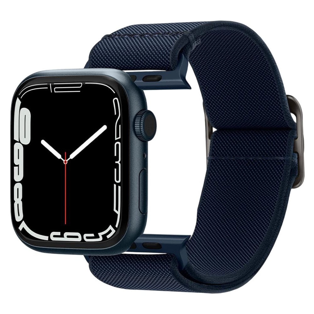 Spigen Lite Fit-rem til Apple Watch 49 mm / 46 mm / 45 mm / 44 mm-serien, marineblå AMP02287