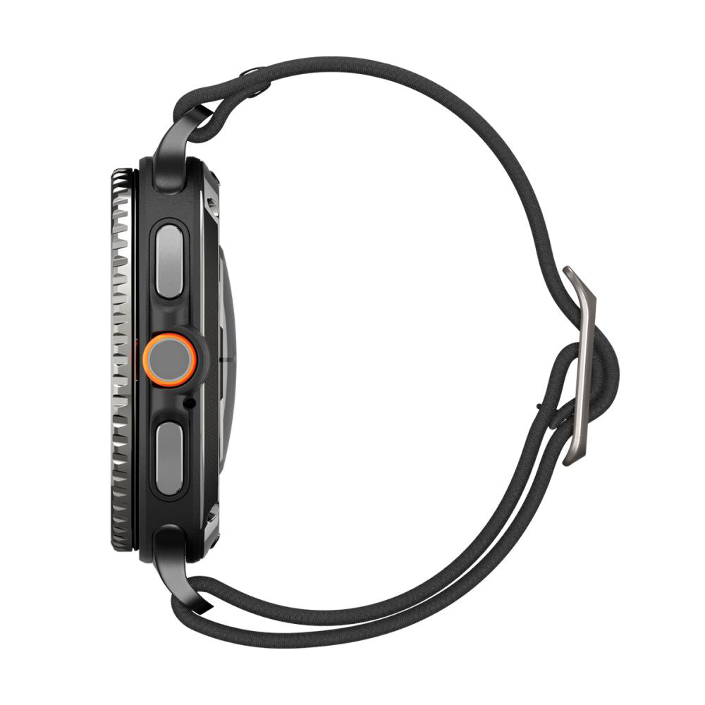 Spigen Lite Fit rem til Samsung Galaxy Watch8 / Watch8 Classic Series, Sort AMP10117