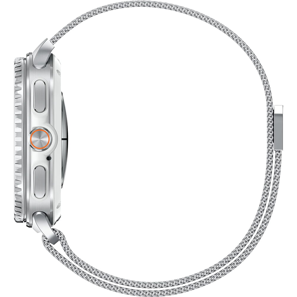 Spigen Metal Fit rem til Samsung Galaxy Watch9 / Watch8 / Watch8 Classic Series, Sølv AMP10121