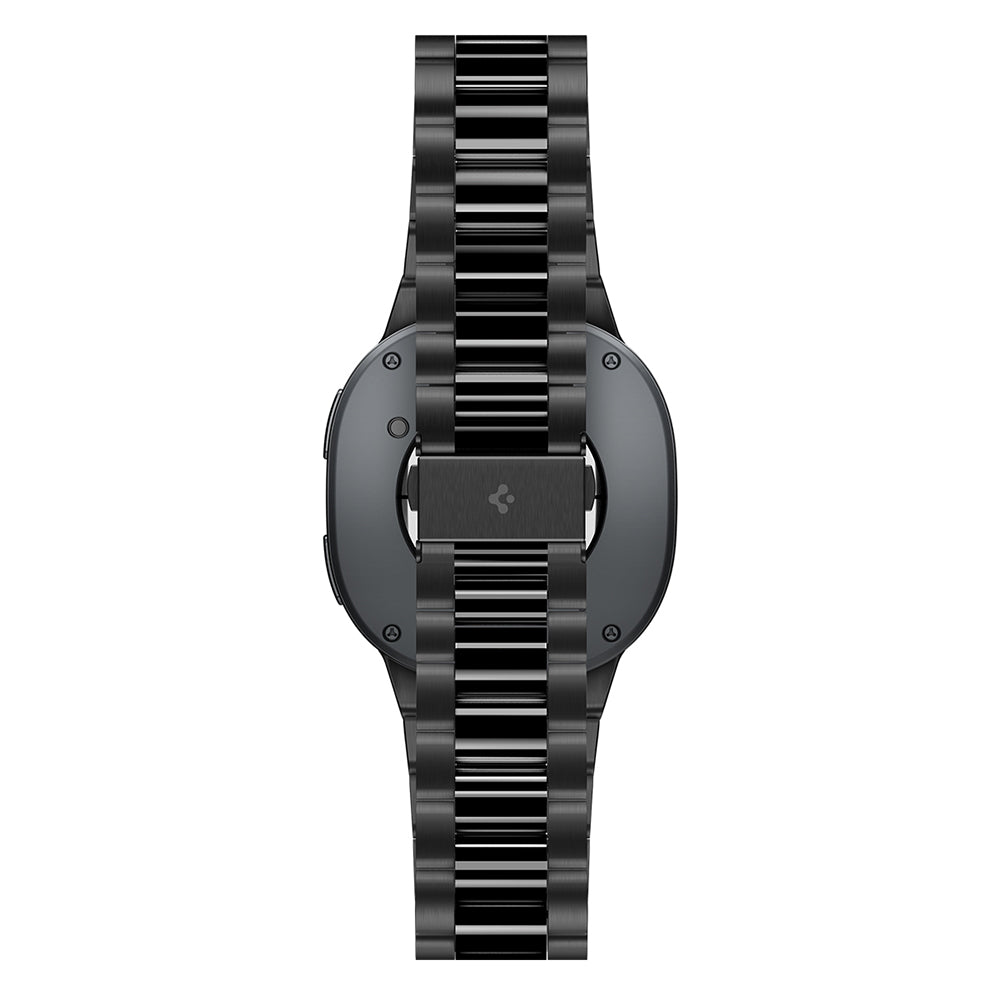 Spigen Modern Fit 316L rem til Samsung Galaxy Watch9 / Watch8 / Watch8 Classic Series, Sort AMP11608