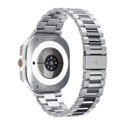 Spigen Modern Fit rem til Samsung Galaxy Watch Ultra Series, Sølv AMP08823
