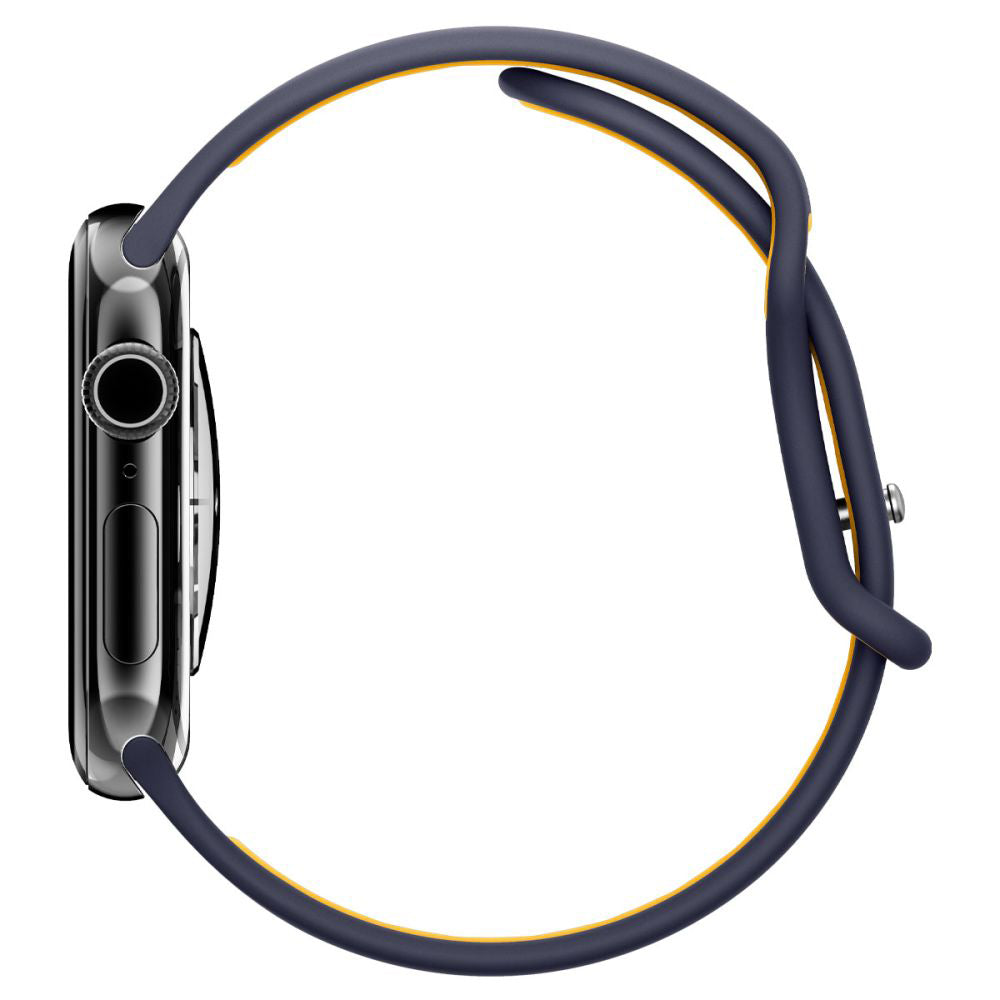 Spigen Nano Pop rem til Apple Watch 49mm / 46mm / 45mm / 44mm / 42mm serien, Marineblå AMP09322