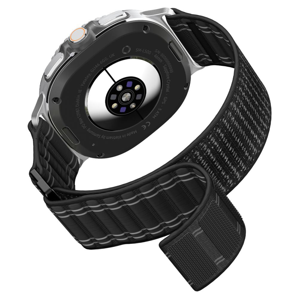 Spigen WBF0 rem til Samsung Galaxy Watch8 / Watch8 Classic Series, Sort AMP10153