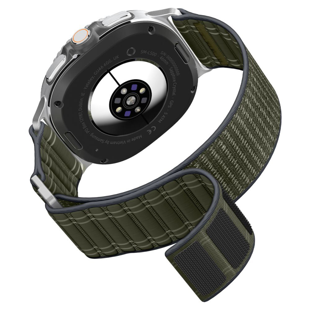 Spigen WBF0 rem til Samsung Galaxy Watch8 / Watch8 Classic Series, Grøn AMP10154