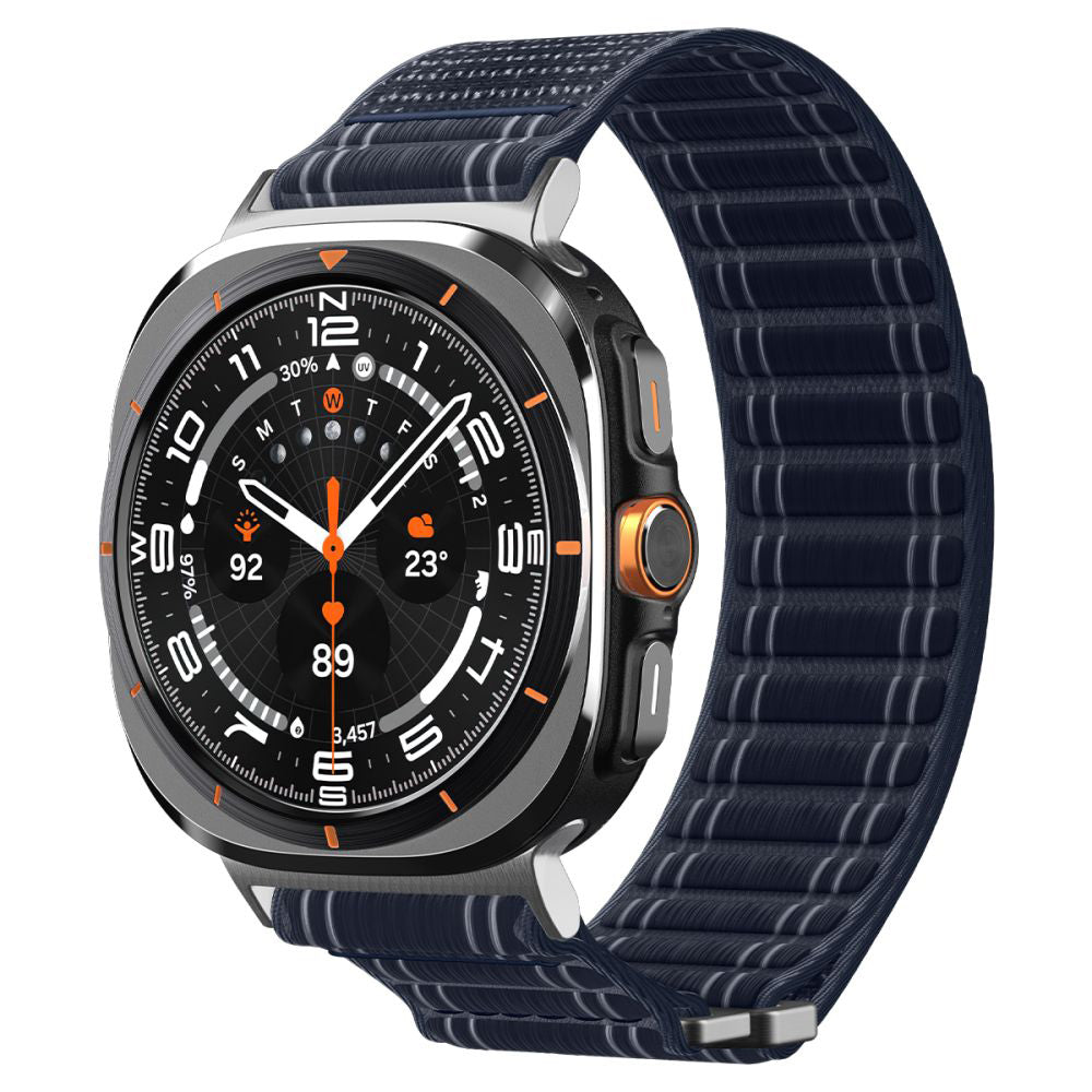 Spigen WBF0 rem til Samsung Galaxy Watch Ultra, Marineblå AMP10148