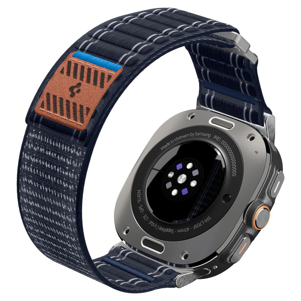 Spigen WBF0 rem til Samsung Galaxy Watch Ultra, Marineblå AMP10148