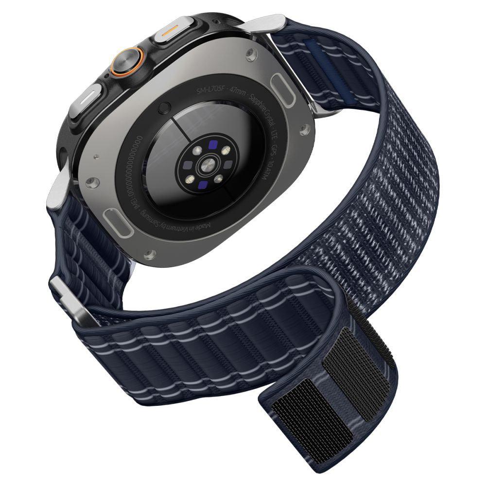 Spigen WBF0 rem til Samsung Galaxy Watch Ultra, Marineblå AMP10148