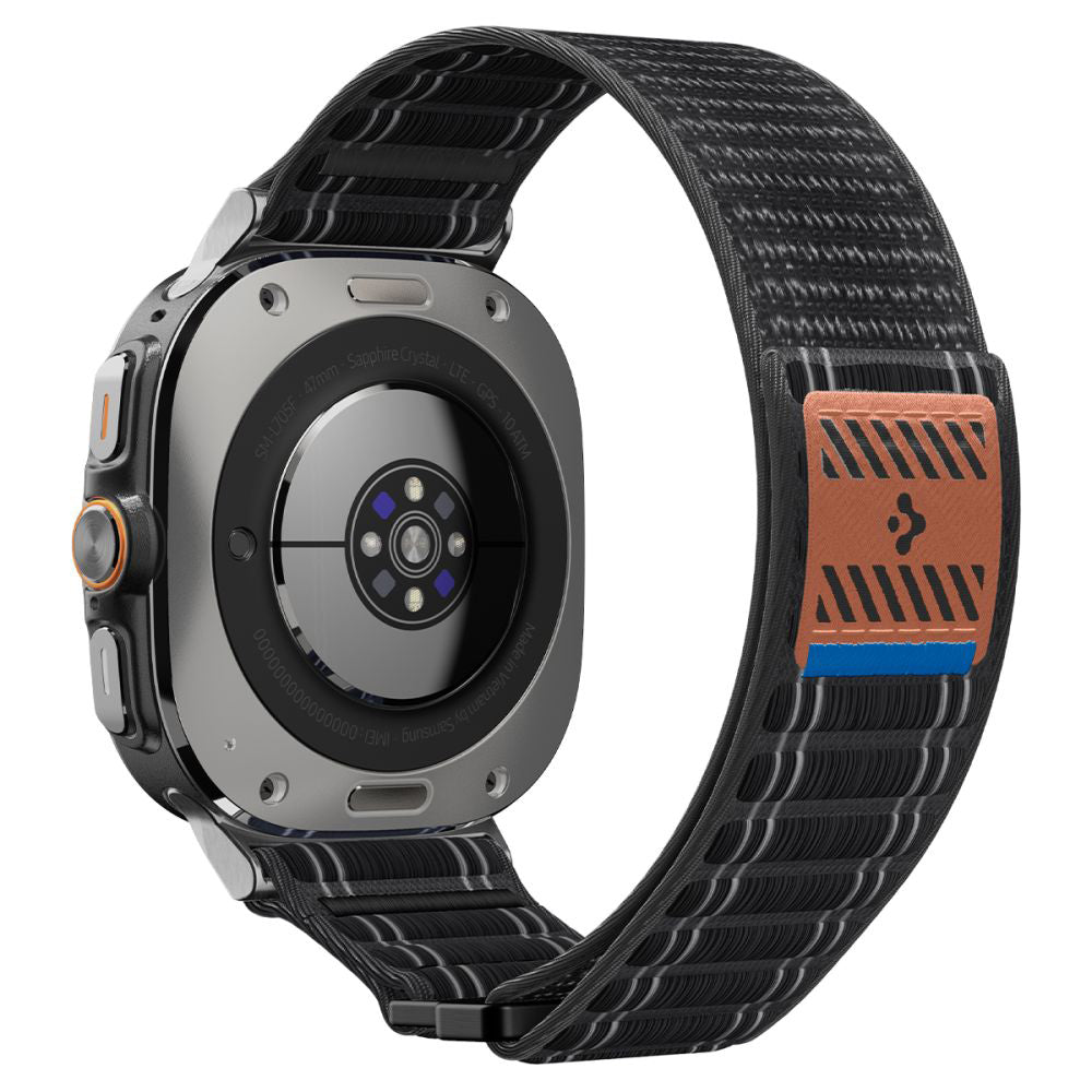 Spigen WBF0 rem til Samsung Galaxy Watch Ultra, Sort AMP10146