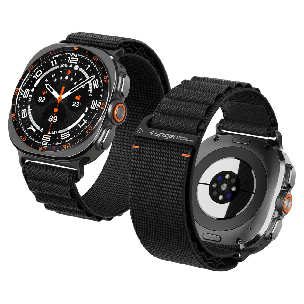 Spigen WBF1 rem til Samsung Galaxy Watch Ultra Series, Sort AMP11613