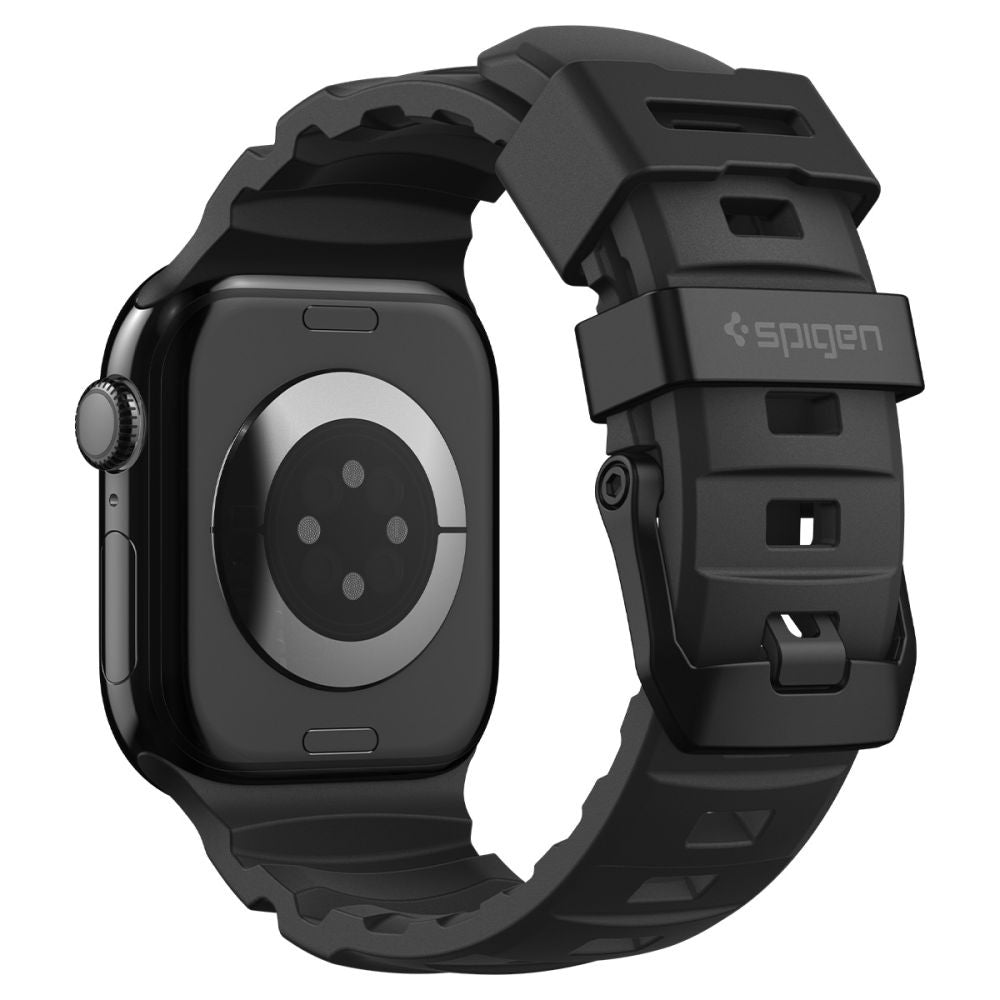 Spigen WBS2 rem til Apple Watch 49mm / 46mm / 45mm / 44mm Series, Sort AMP10508