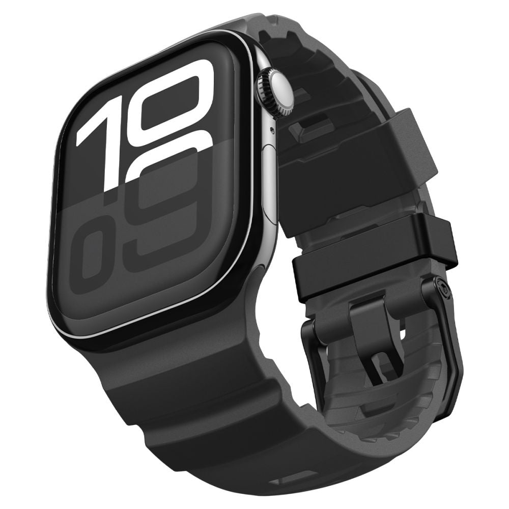 Spigen WBS2 rem til Apple Watch 49mm / 46mm / 45mm / 44mm Series, Sort AMP10508