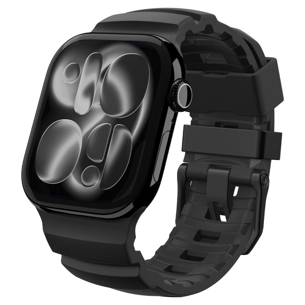 Spigen WBS2 rem til Apple Watch 49mm / 46mm / 45mm / 44mm Series, Sort AMP10508