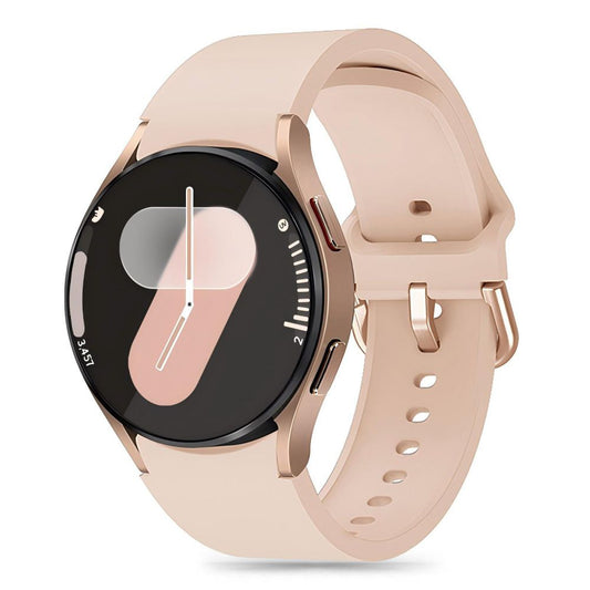 Tech-Protect silikonerem til Samsung Galaxy Watch7 / Watch FE / Watch6 / Watch5 / Watch4-serien, Beige