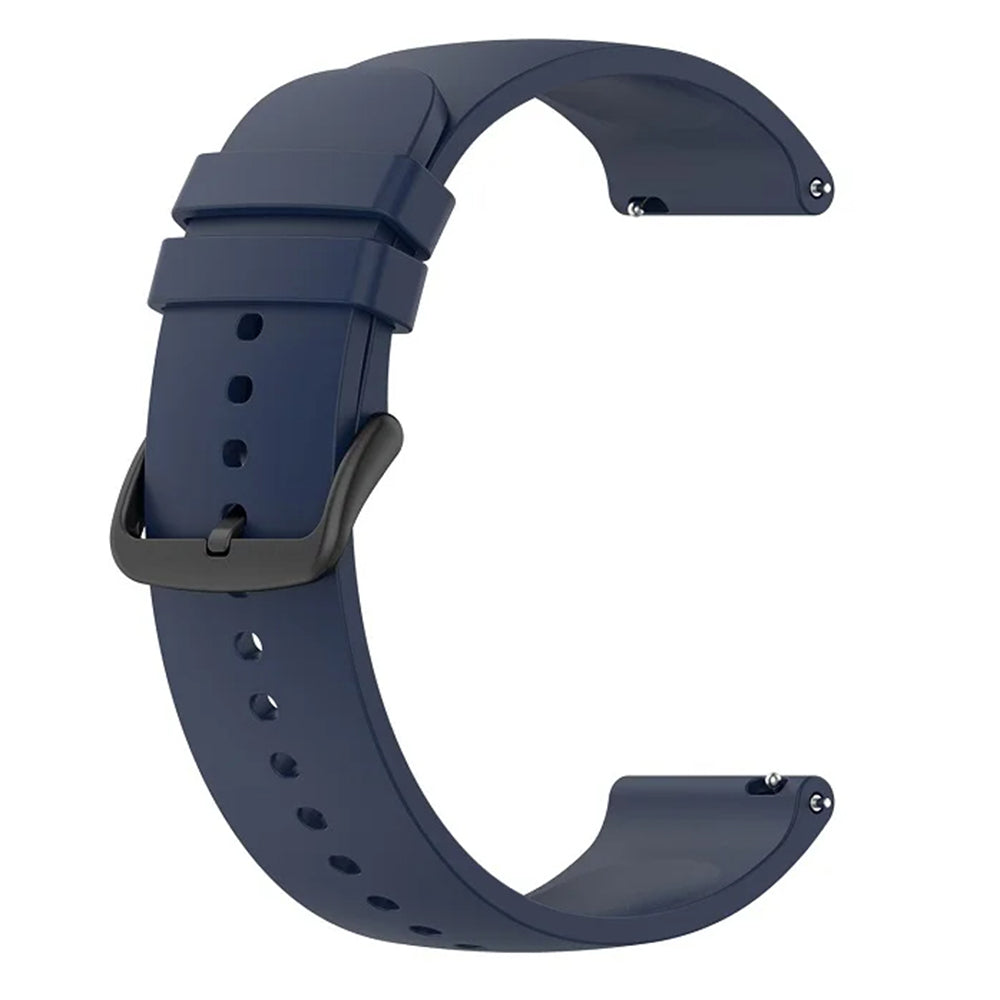 Techsuit W001 rem til Samsung Galaxy Watch / Huawei Watch Series, 20mm, Mørkeblå