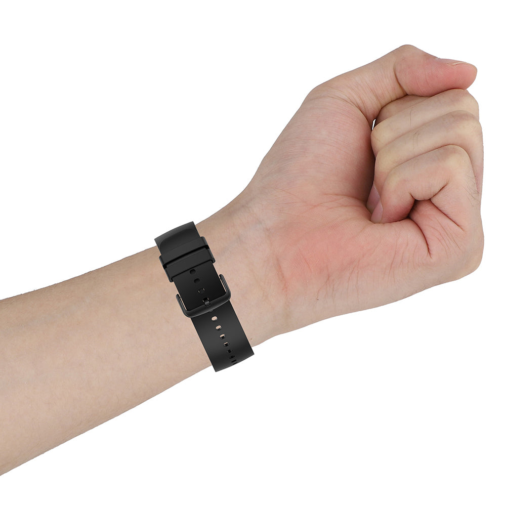 Techsuit W001 rem til Samsung Galaxy Watch / Huawei Watch Series, 22mm, Grå