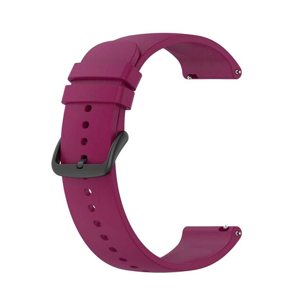 Techsuit W001 rem til Samsung Galaxy Watch / Huawei Watch Series, 22mm, Rosa