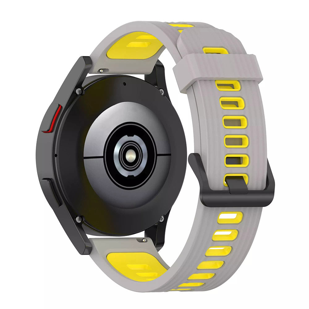 Techsuit W002 rem til Samsung Galaxy Watch / Huawei Watch Series, 20mm, Grå