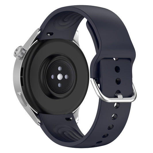 Techsuit W003 rem til Huawei Watch / Xiaomi Watch Series, 22mm, Marineblå