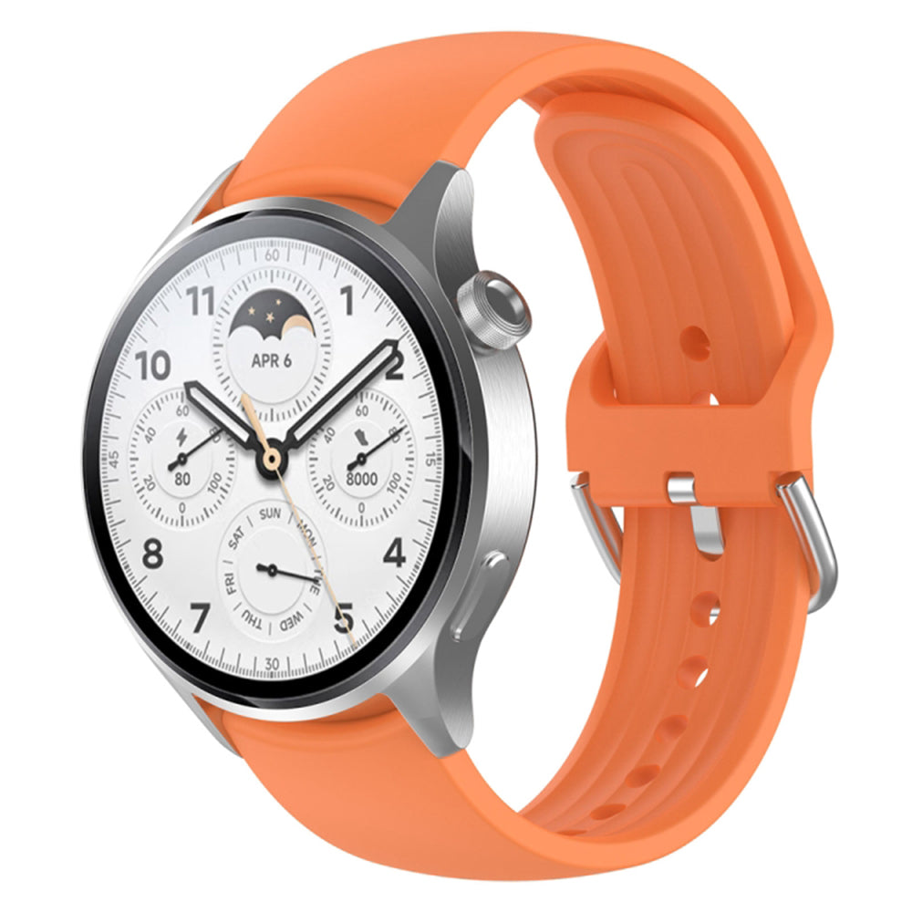 Techsuit W003 rem til Huawei Watch / Xiaomi Watch Series, 22mm, Orange