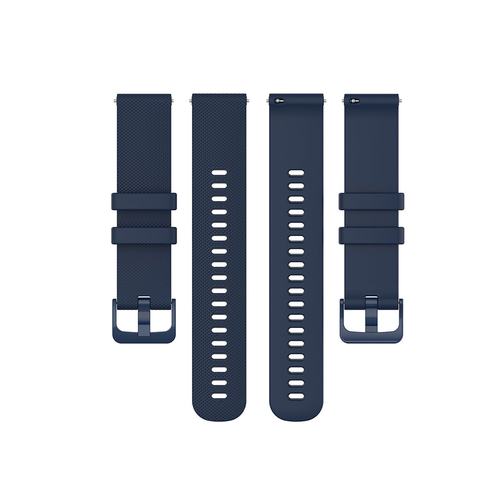Techsuit W006 rem til Huawei Watch / Garmin Watch Series, 18mm, Blå
