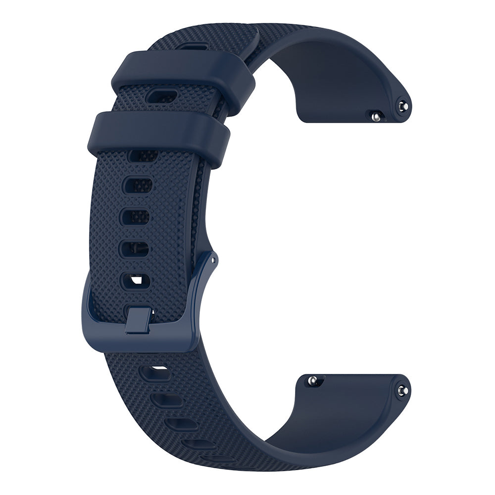 Techsuit W006 rem til Huawei Watch / Garmin Watch Series, 18mm, Blå