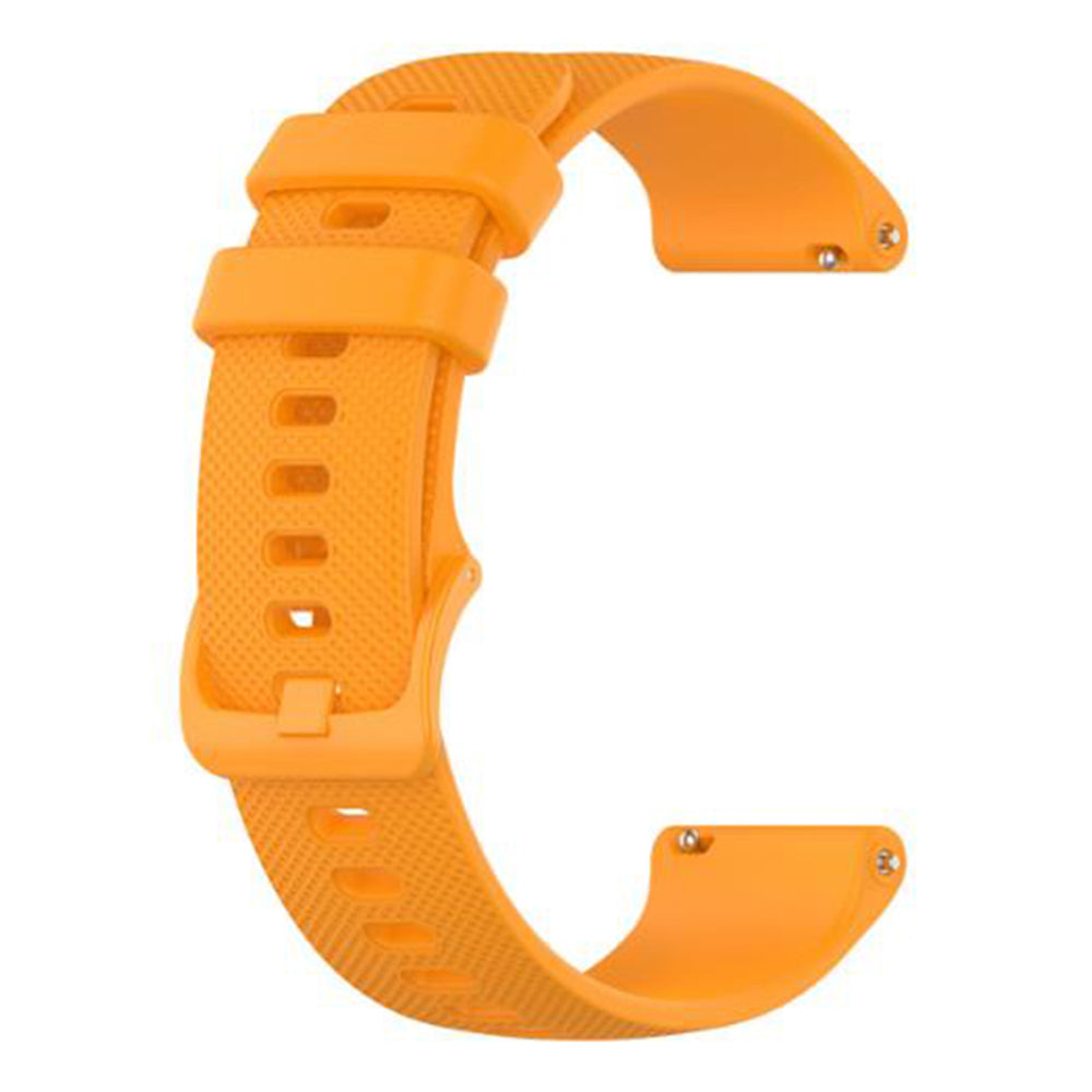 Techsuit W006 rem til Huawei Watch / Garmin Watch Series, 18mm, Orange