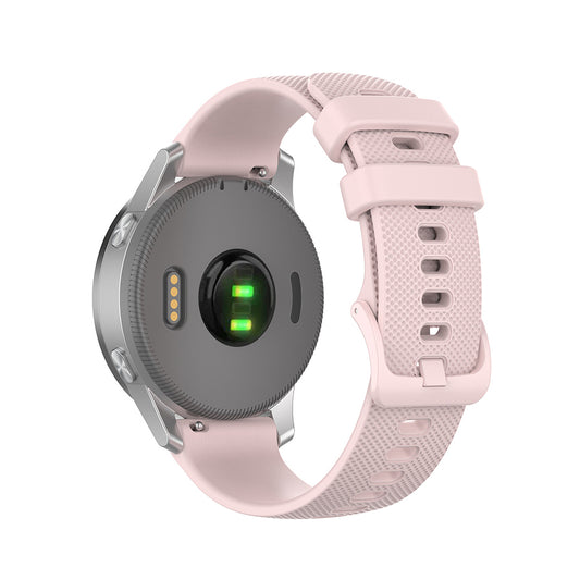 Techsuit W006 rem til Huawei Watch / Garmin Watch Series, 18mm, Pink