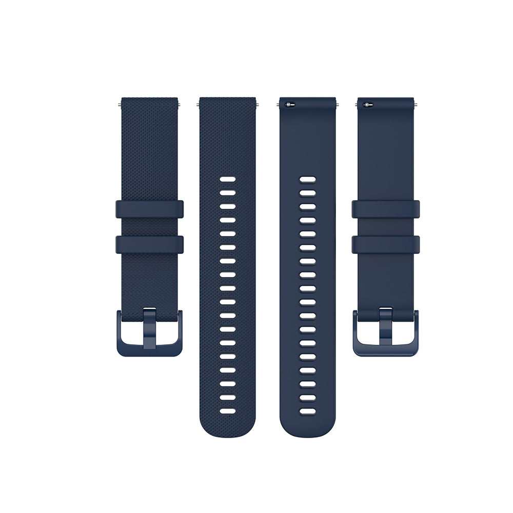 Techsuit W006 rem til Samsung Galaxy Watch / Huawei Watch Series, 20mm, Blå