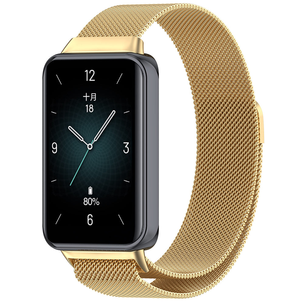 Techsuit W009 rem til Honor Band 9, Guld