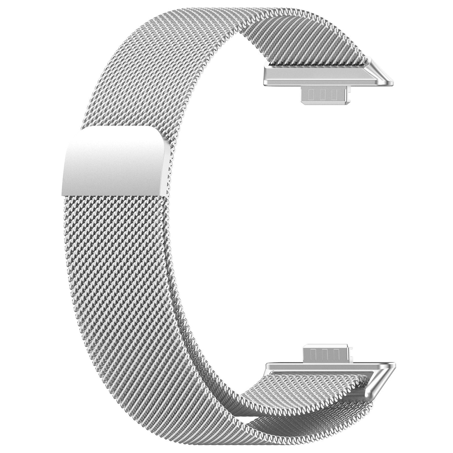 Techsuit W009 rem til Huawei Watch Fit 4 Pro / Fit 4 / Fit 3, Sølvfarvet
