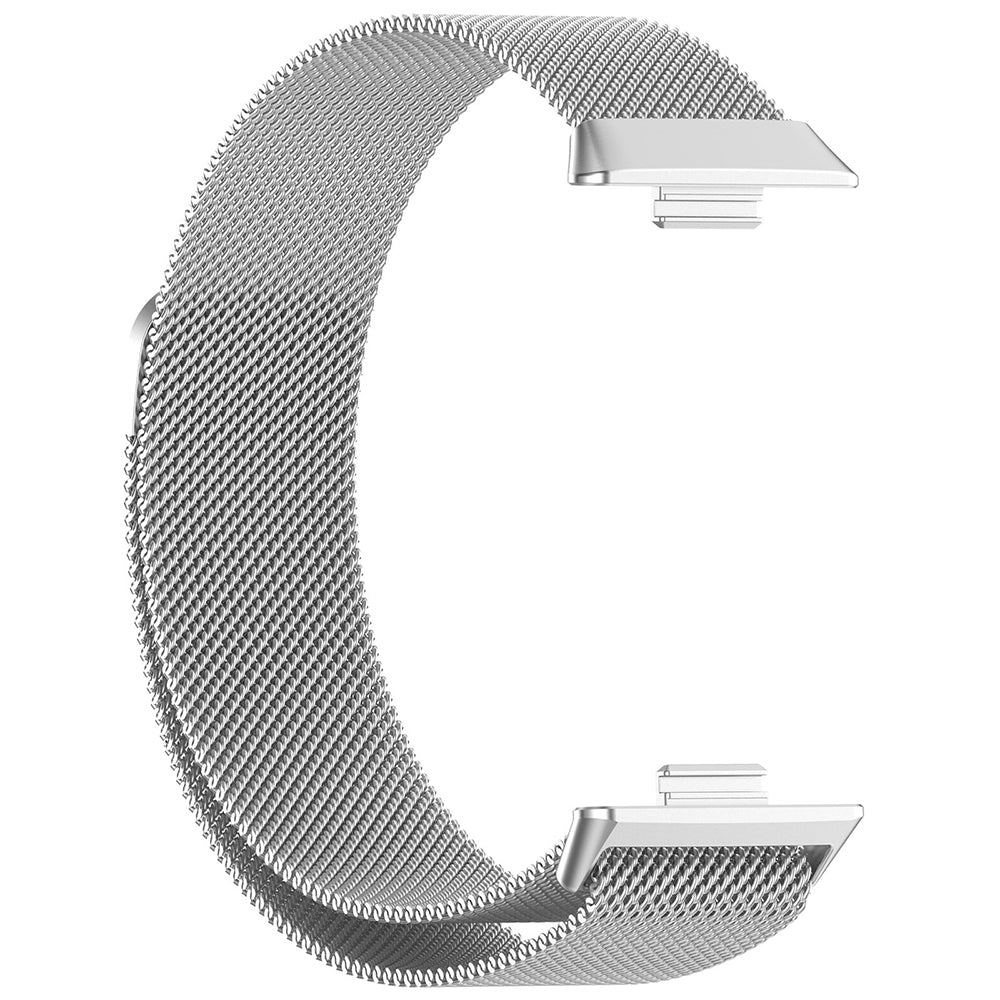 Techsuit W009 rem til Huawei Watch Fit 4 Pro / Fit 4 / Fit 3, Sølvfarvet